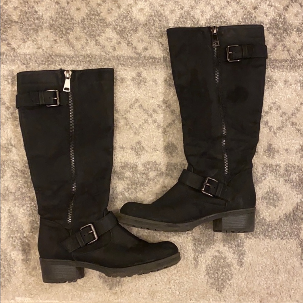 White Mountain Shoes Women’s 8.5 Tall Black Boots